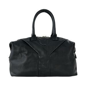 YSL Vintage Leather Boston Bag
